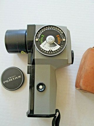 Vintage Asahi Pentax Spotmeter V,  Modified by Zone VI Studios,  w/Case 3