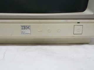 VINTAGE IBM 4863 PC JR.  CRT MONITOR FOR PERSONAL COMPUTER 2