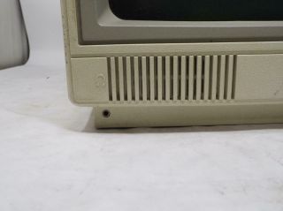 VINTAGE IBM 4863 PC JR.  CRT MONITOR FOR PERSONAL COMPUTER 3
