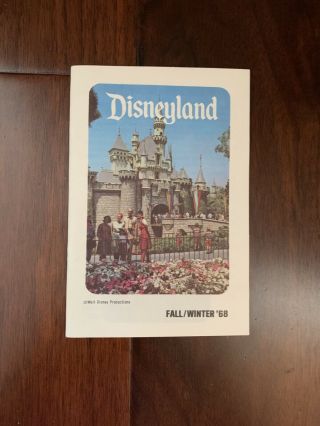 Vintage Disneyland Guide Fall/winter 1968