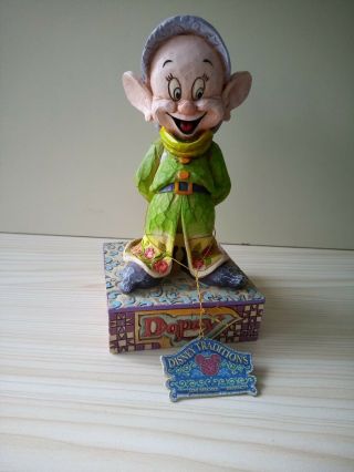 2003 Jim Shore Disney Traditions Dopey " Simply Adorable” Figurine 4005217