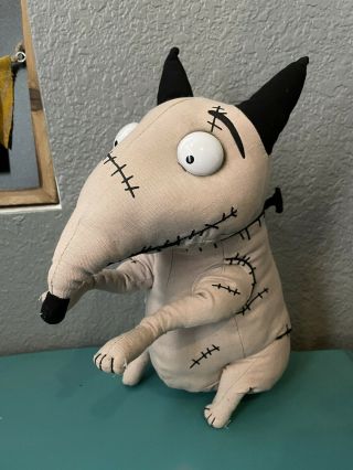 Disney Frankenweenie Sparky 12 " Poseable Plush Toy Tim Burton Stuffed Animal
