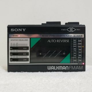 Sony Walkman Am/fm Radio Cassette Player Wm - F18/f28 Vtg Vintage Ah
