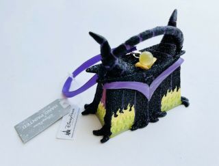 Rare Disney Purse / Handbag Limited Ornament - Maleficent From Sleeping Beauty