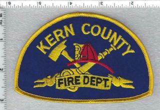 Kern County Fire Department (california) Shoulder Patch