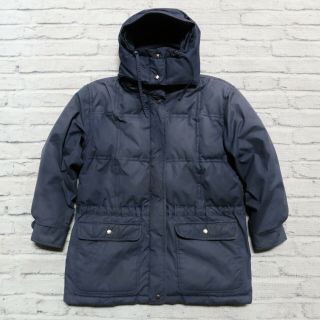 Vintage 90s Eddie Bauer Quilted Down Puffer Jacket Size M Blizzard Proof