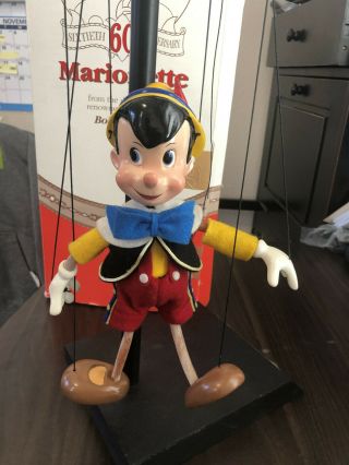 Disney Pinocchio 60th Anniversary Marionette By Bob Barker Limited Edition