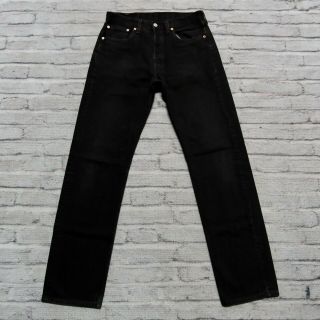 Vintage 90s Levis 501 Denim Jeans Made In Usa Size 30 Black