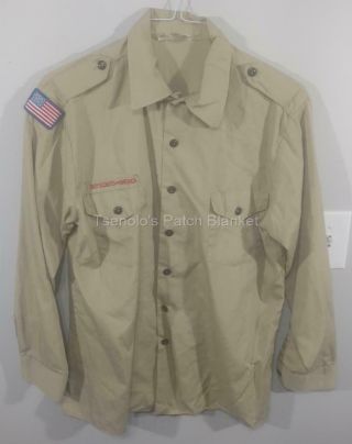 Boy Scout Now Scouts Bsa Uniform Shirt Size Adult Large Ls 112