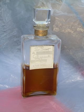So Sweet Elsa Schiaparelli Perfume Eau De Cologne Discontinued Vintage 1950s