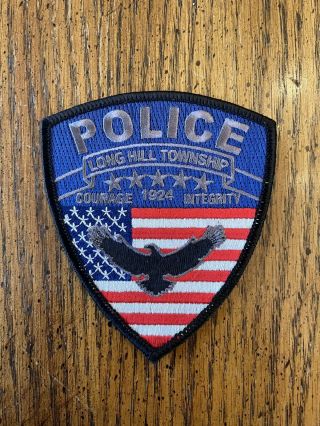 Long Hill Township Jersey Police Patch State Of Nj Twp