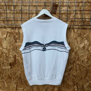 Vintage 80s Adidas Ivan Lendl The Face Tank/Pullover/Vest/Sweater 52 XL Tennis 3