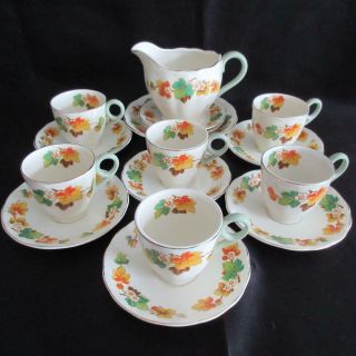Rare Vintage W.  H.  Grindley Tea Set - C1930 