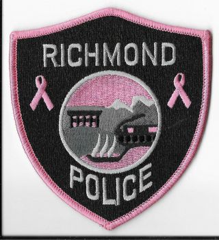 Richmond Police Department,  California Breast Cancer Awareness Patch