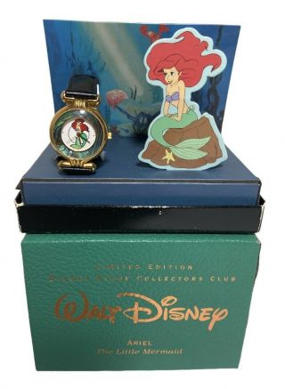 Disney Watch Collector Club Limited Edition Ariel The Little Mermaid 2593/5000