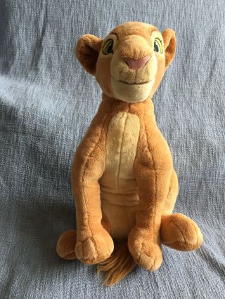 Disney Store Authentic Lion King Adult Nala Large Plush Toy Stuffed Animal 18”