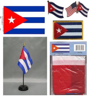 Cuban Heritage Flag Pack - Cuba 3 