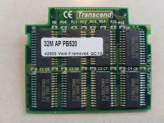Rare Vintage Apple Powerbook 540c 32mb Transcend Memory Ap Pb520