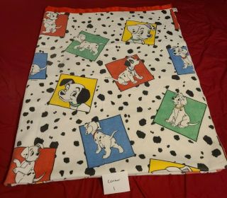 Vintage Disney 101 Dalmatians Dreamstyles Blanket Twin/Full Size 3