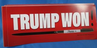 Of 20 Trump Won Make America Great Again Florida Sticker 2024 Save