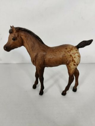 Vintage Breyer 17 Stock Horse Foal Brown Appaloosa Phantom Wings