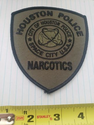Houston,  Texas Police Narcotics Patch