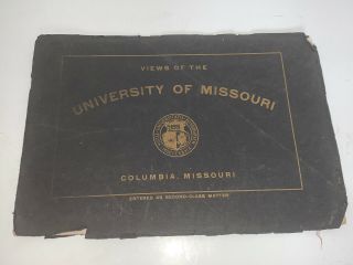 Antique 1908 Views Of The University Of Missouri Bulletin Picture Book Mizzou