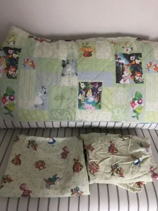 Disney Alice In Wonderland Sheet And Blanket Set Twin
