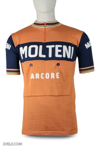 Molteni Vintage Style Wool Jersey,  Maglia,  Maillot,  Size L