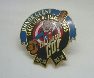State Fair Of Texas - Honor Guest - 2005 - Collectors Hat / Lapel Pin