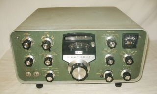 Vintage Heathkit Sb - 102 Hf Tube Ham Radio Transceiver