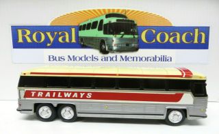 Very Old,  Very Rare Capitol Trailways Of Pa Mc - 9 10 " Plastic Bank Bus