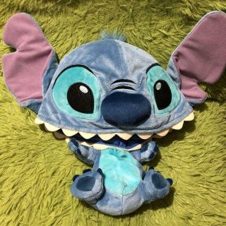 Lilo Stitch Fun Cap Hat Plush Toy Blue Headband Ear Tokyo Disney Resort Sea And