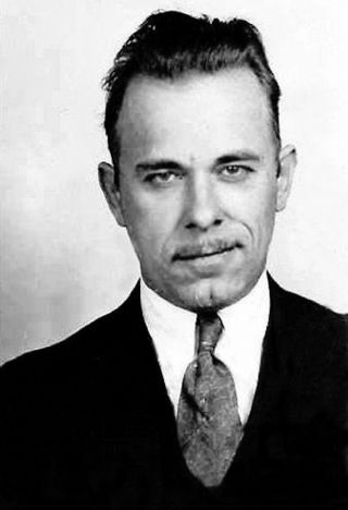 1934 Photo American Gangster - John Dillinger - Depression Era - Bank Robber - X Large