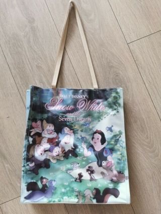 Disney Snow White And The Seven Dwarves Tote Bag With Purse Attached.  Princess