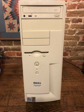Vintage Dell Dimension Xps T550 (pentium Iii @ 550 Mhz,  128 Mb Ram) Windows Xp
