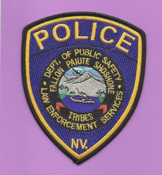 Nevada - Tribal - Fallon Paiute Shoshone Tribal D.  P.  S.  - Police - Fallon,  Nevada