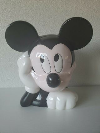 Walt Disney Treasure Craft Mickey Mouse Ceramic Cookie Jar Collectible