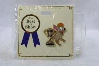 Disney Wdi Le 300 Pin Best In Show Dog Trophy Oliver & Company Tito