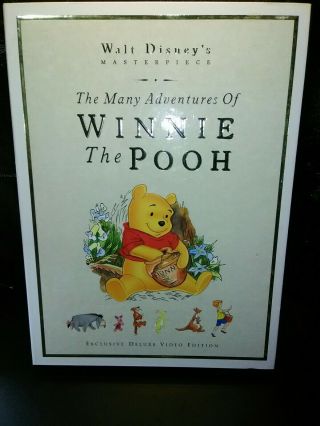 Many Adventures Of Winnie The Pooh Exclusive Deluxe Collectors Edition Complete