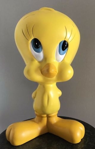 Vtg 1997 Tweety Bird 11” Statue Warner Bros Studio Store Wbss So Cute M4