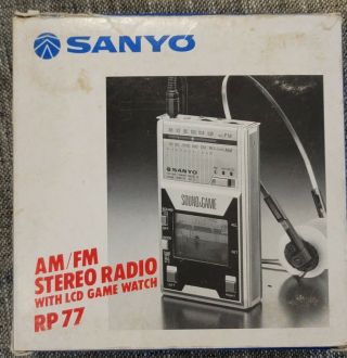 Vintage Sanyo Game Basketball Radio 1983 2