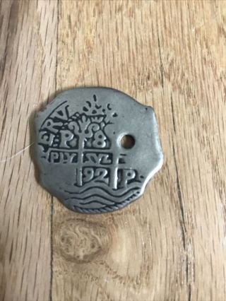 Vintage Disneyland Pirates Of The Caribbean Coin Doubloon Pirate No Markings