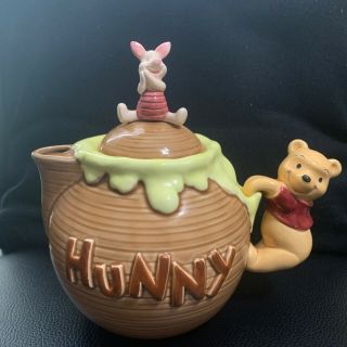Disney Winnie The Pooh And Piglet Hunny Tea Pot