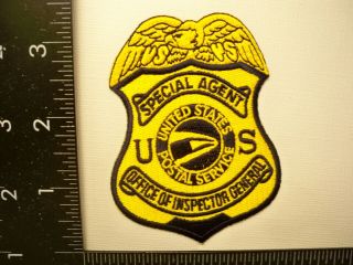 Federal Postal Service Hqs Oig Sa Seal Patch Washington,  Dc Police Tf