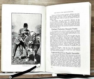 RARE 1911 HUGH VAN PELT ' S COW DEMONSTRATION BOOKLET BY KIMBALL ' S DAIRY FARMER IA 2