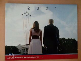 2021 President Donald J.  Trump & Melania Calendar - Republican National Committee