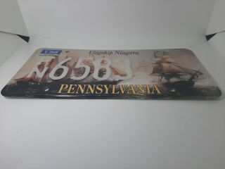 Pennsylvania Flagship Niagara License Plate PA Penna FN 6583 2