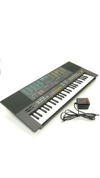 Vtg Yamaha Portasound Pss - 480 Music Station Keyboard Digital Synthesizer 49 Key