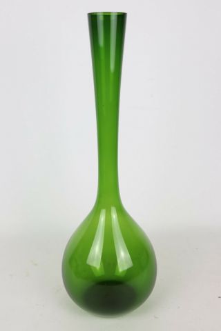 Vintage Mid Century Aseda Glasbruk Sweden Mid Century Blown Art Glass Vase Mcm